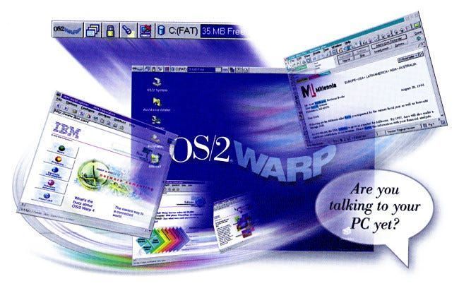 IBM OS/2 Warp 4 Kutu Çizimi