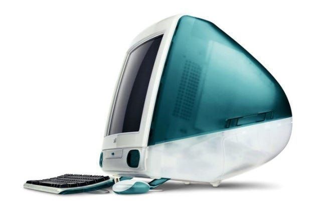 Το πρωτότυπο Apple iMac του 1998.