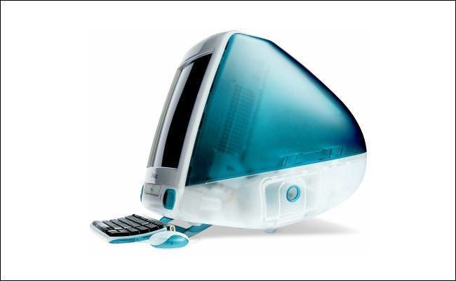 Der Apple iMac im Jahr 1998.