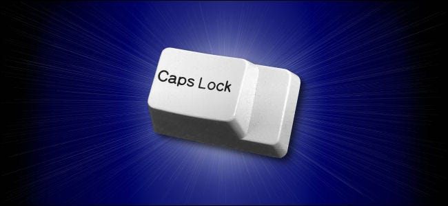 En Caps Lock-tast.