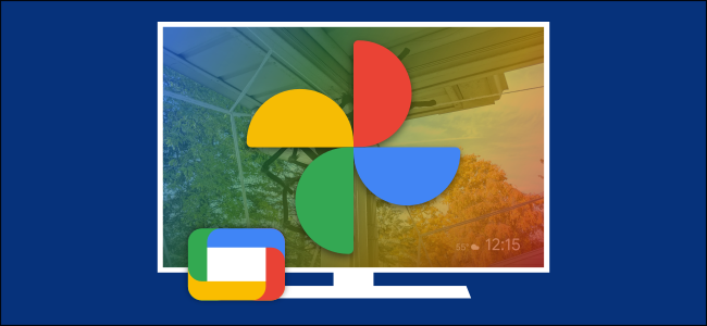 Logotip Google fotografija na Google TV-u