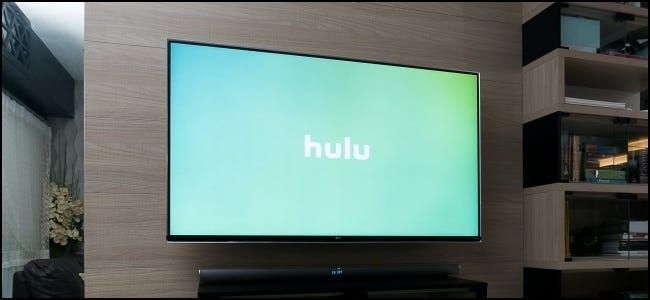 Hulu logotips televizorā