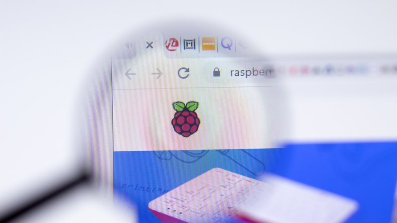 Raspberry Pi mājas lapa