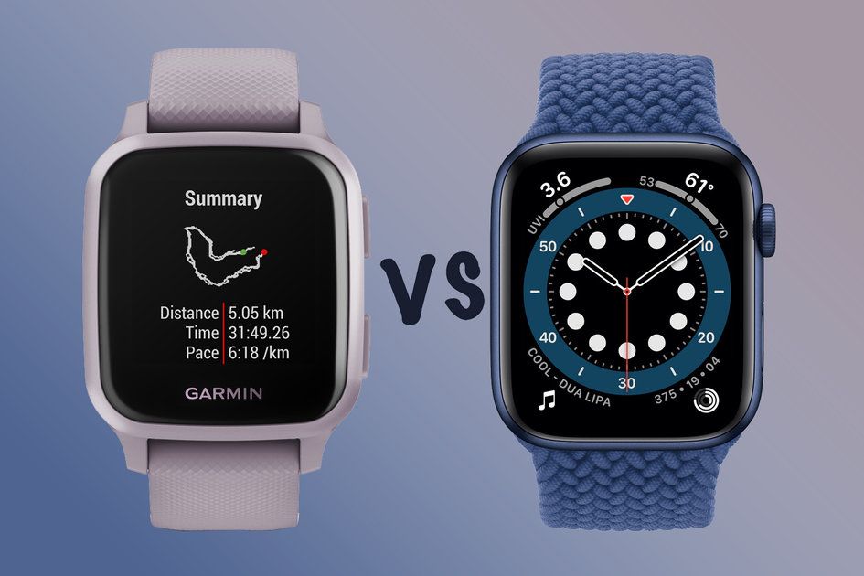 Garmin Venu Sq vs Apple Watch: Welche sollten Sie kaufen?