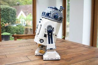 Lego R2-D2 ръце върху изграждане на снимки снимка 16