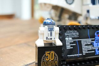 Lego R2-D2 ruce na stavění obrázků foto 18