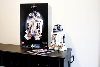 Lego R2-D2 ruce na stavění obrázků foto 6
