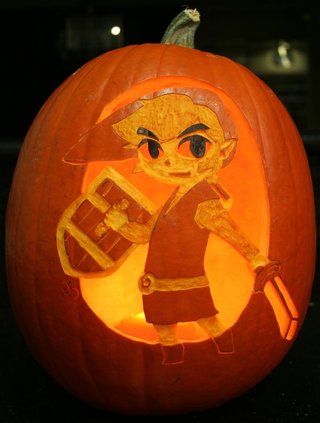 najlepšie geek halloweenske tekvice a nerdy jack o lampáše z celého internetu obrázok 57
