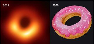 최고의 블랙홀 밈 Is it is the Eye of Sauron A 도넛 고양이 눈 이미지 18