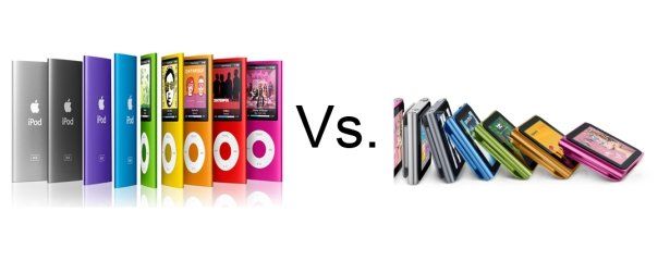 iPod nano 5. gen vs iPod nano 6. gen