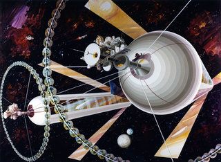 Image de concept de station spatiale 16