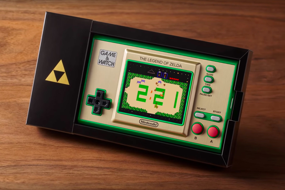 Nintendo Game & Watch: The Legend of Zelda는 Link의 35주년을 기념합니다.