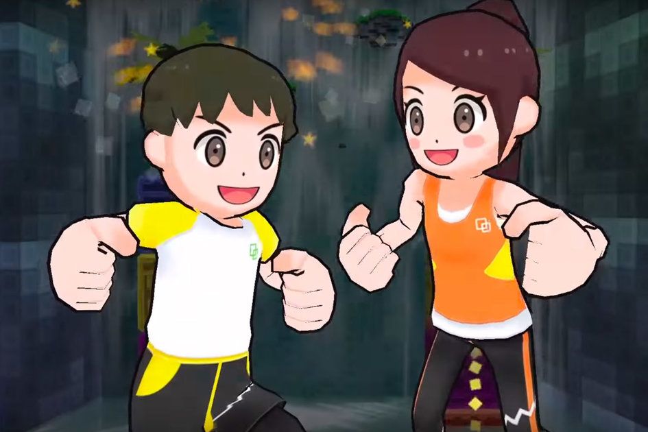 Family Trainer für Nintendo Switch verwendet Beingurt-Zubehör, damit das Training mehr Spaß macht