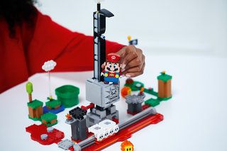 Set Lego Super Mario Pertama Terperinci - Termasuk Bagaimana Mario Berinteraksi dengan Batu Bata gambar 1