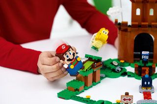 Första Super Mario Lego -uppsättningarna detaljerade - inklusive hur Mario interagerar med tegelstenarna bild 1