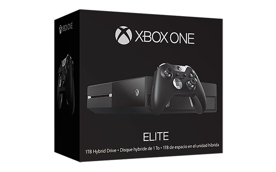 O pacote do Xbox One Elite vem com 1 TB de armazenamento híbrido SSD para velocidades de carregamento incríveis
