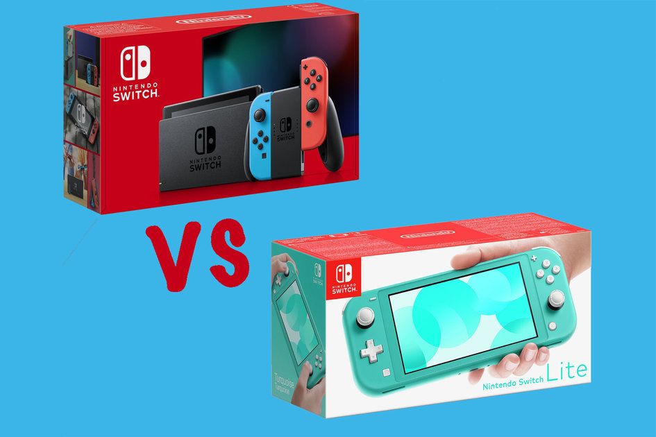 Nintendo Switch vs Switch Lite : quelle est la différence ?