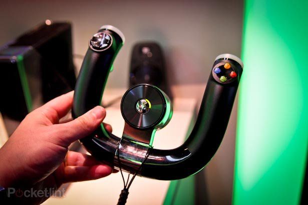 Microsoft Xbox 360 Kablosuz Hız Tekerleği uygulamalı