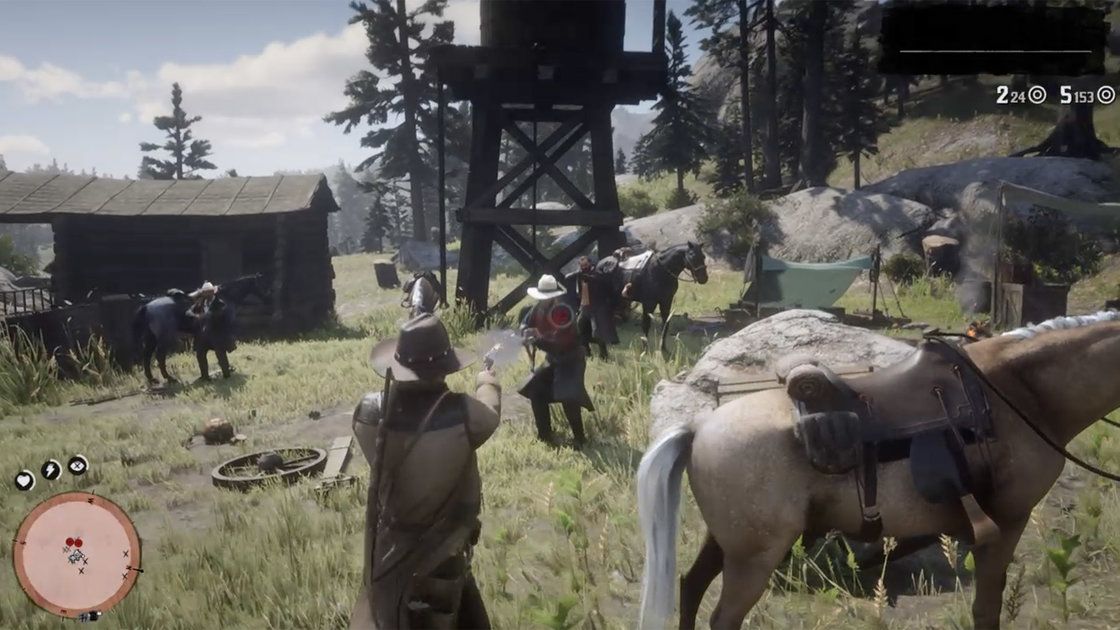 Red Dead Redemption 2 tegelik mänguleke lekib nüüd, sealhulgas esimese isiku vaade