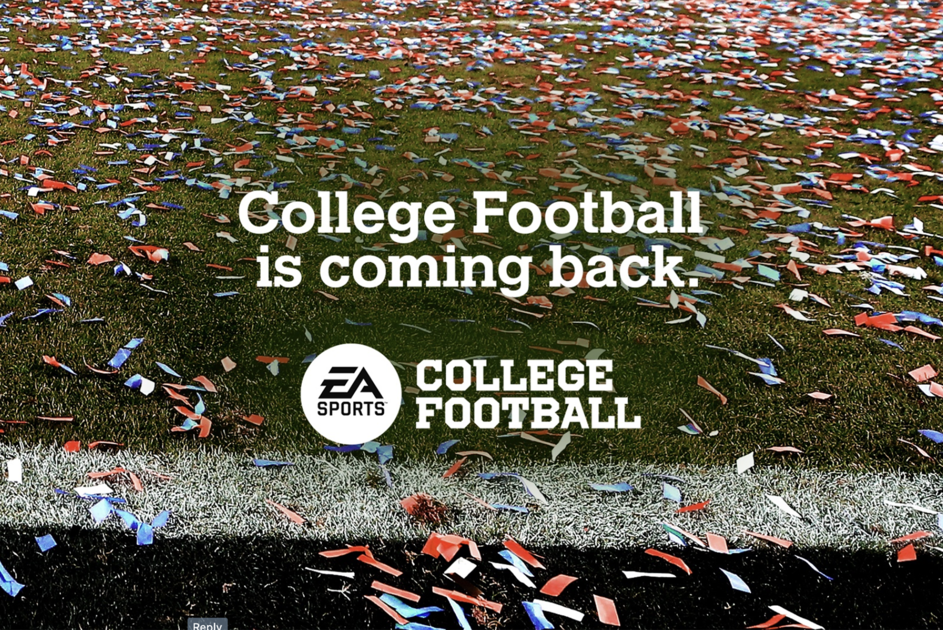 EA Sports trở lại trường học: Trò chơi bóng đá đại học mới được công bố