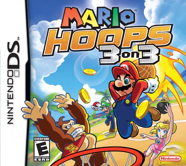 Mario Hoops 3 na 3-Nintendo DS