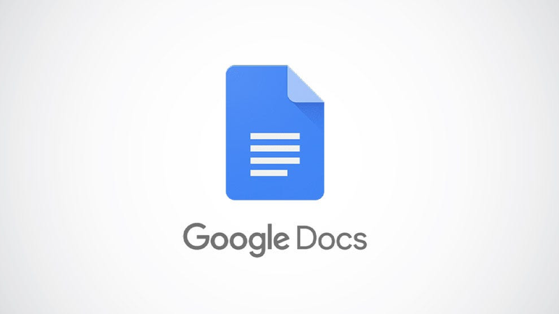 Biểu trưng của Google Tài liệu trên nền trắng