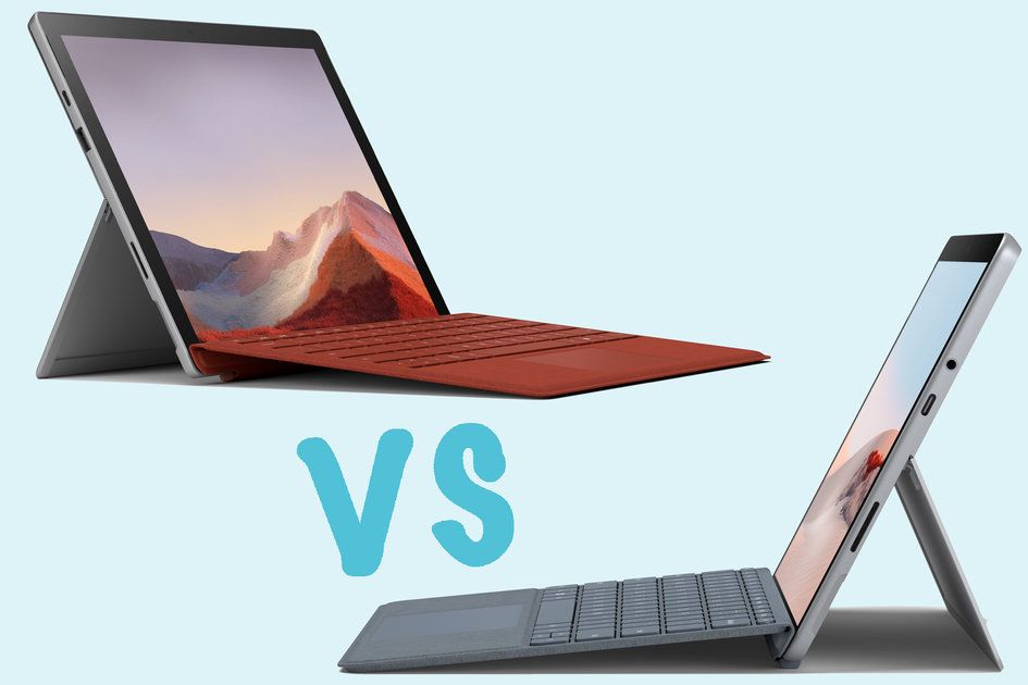 Microsoft Surface Go 2 срещу Microsoft Surface Pro 7: Каква е разликата?