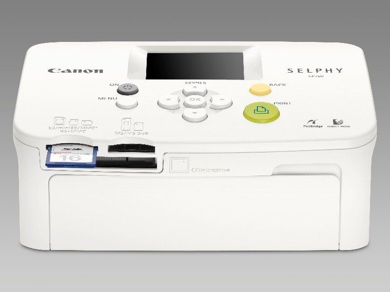 Canon Selphy CP760 kompaktne fotoprinter
