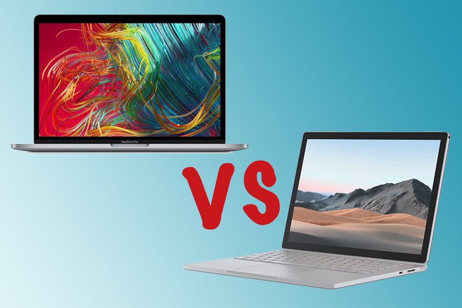 Microsoft Surface Book 3 salīdzinājumā ar Apple MacBook Pro: kurš jums ir vislabākais?