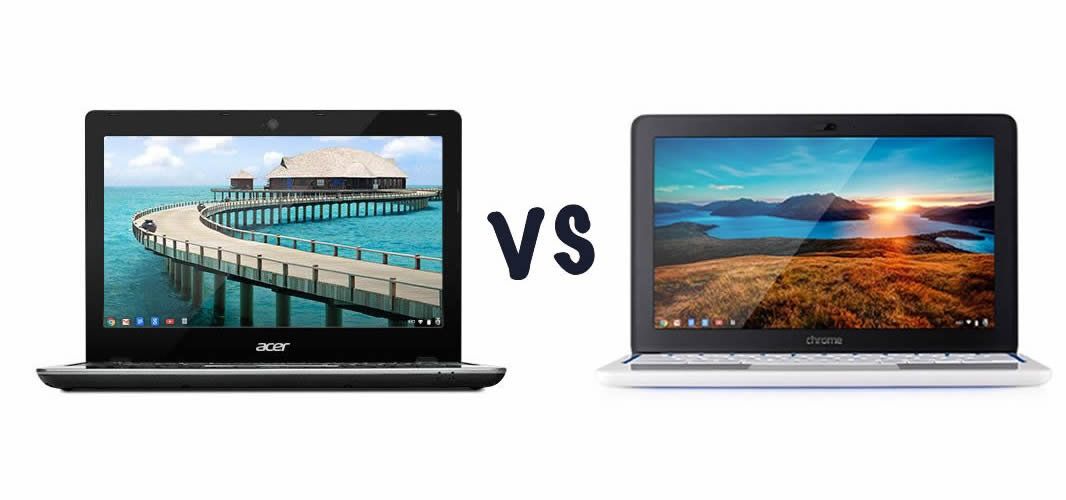 Acer C720 Chromebook vs HP Chromebook 11: Wat is het verschil?