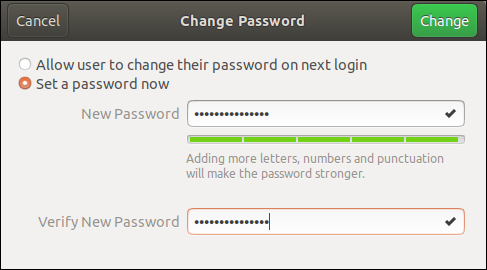Въведете новата парола в