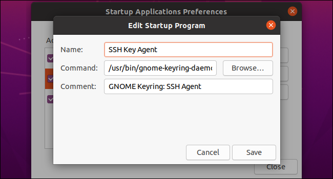 Bearbeiten eines Startprogramms unter Ubuntu