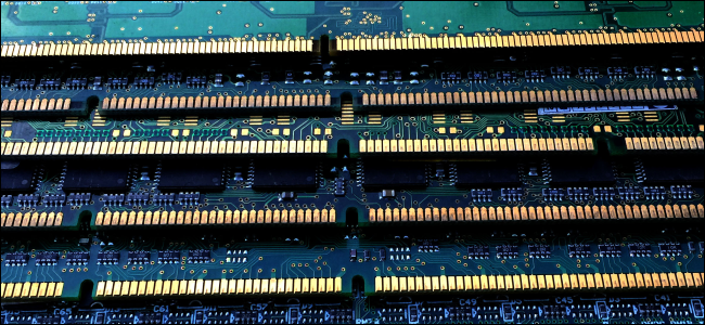 Sticks von Random Access Memory (RAM) für einen Computer.