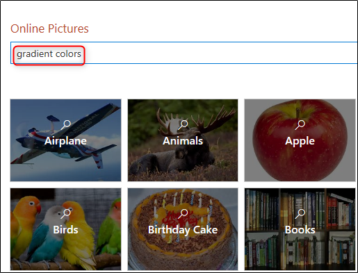 Suche nach Bildern in Bing