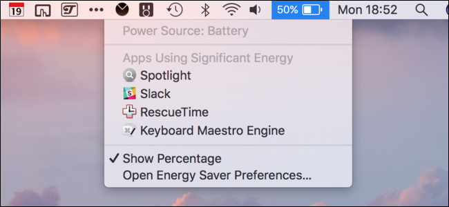 Как да върнете времето на батерията, оставащо в macOS Sierra