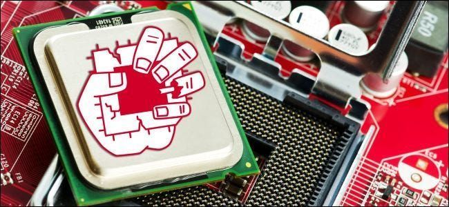Logo ZombieLoad su una CPU Intel