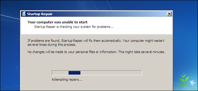 Kako riješiti probleme pri pokretanju pomoću alata za popravak pokretanja sustava Windows