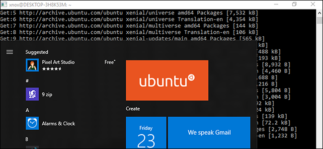 Ubuntu 18.04 LTS가 이제 Microsoft Store에 있습니다.