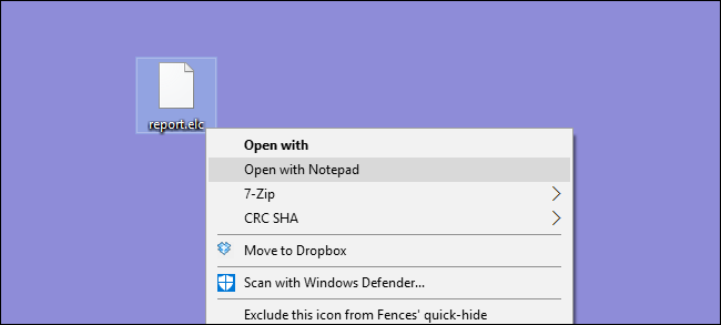 Slik legger du til Åpne med Notisblokk til Windows-kontekstmenyen for alle filer