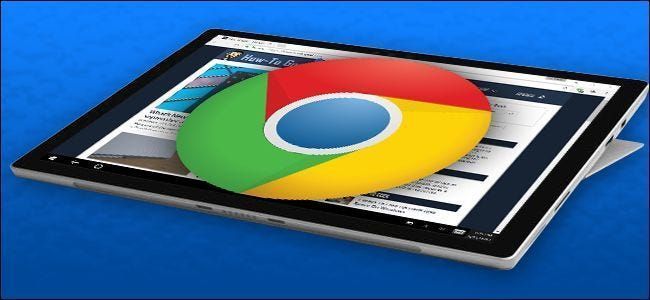 Как да направите Chrome по-удобен за докосване на Microsoft Surface