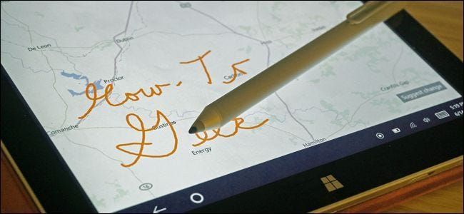 كيفية تخصيص قلم Surface Pen