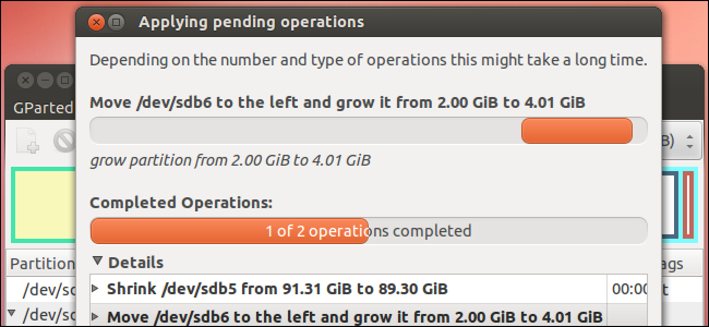 Как да преоразмерите вашите Ubuntu дялове