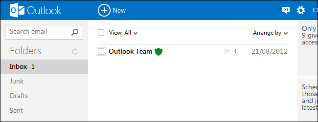 6 советов и приемов для нового Outlook.com от Microsoft