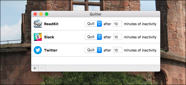 Автоматически закрывать (или скрывать) неактивные приложения на вашем Mac с помощью Quitter