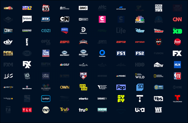 Canals PlayStation Vue