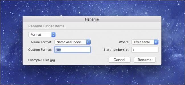 كيفية إعادة تسمية ملفات متعددة مرة واحدة في macOS
