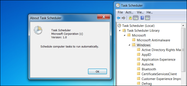 Как Windows използва Task Scheduler за системни задачи