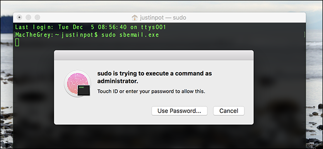 Come eseguire i comandi Sudo utilizzando Touch ID su macOS