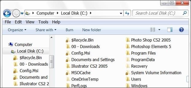 Как да покажете или скриете скритите файлове на Windows с превключване на командния ред?
