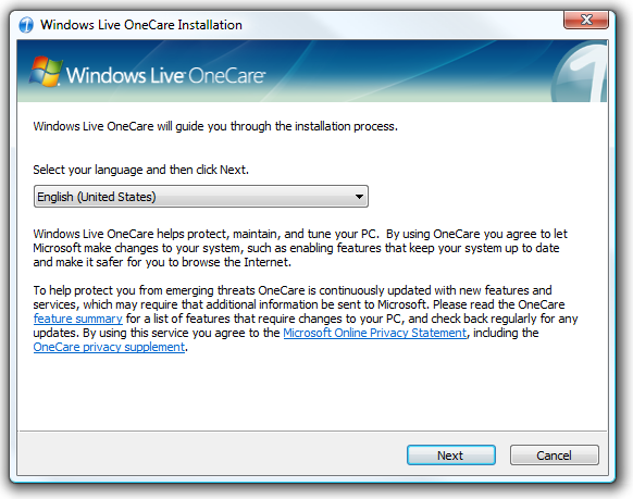 Informàtica segura: Windows Live OneCare